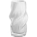 Produktbild LEONARDO HOME Verdi Vase  1 Stück  Kunstvolle Blumenvase für Tischdeko  Hingucker durch geschwungenes Design  Glasvase für Blumensträuße  Elegantes Tischaccessoire  Höhe 19,4 cm  weiß  055274