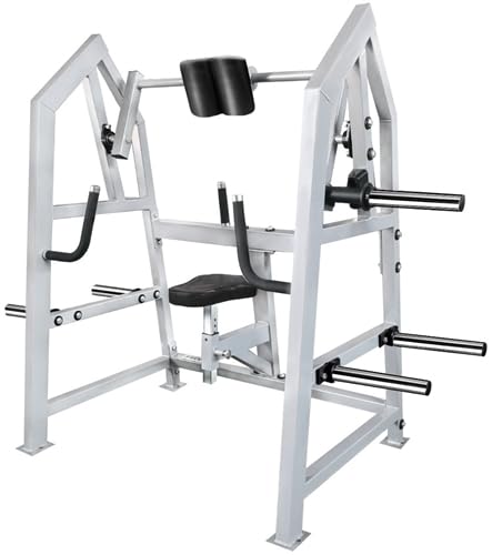 French Fitness Napa 4-Way Neck Machine Plate Loaded – Adjustable, Targets All Neck Muscles, Ergonomic Handles, Rotating Head Pad, High-Durability Steel Construction