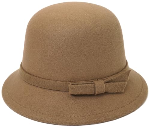 Chapeau cloche en feutre vintage femme parfait pour vos sorties