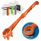 CoLuck Bung Wrench, 3-in-1 Drum Wrench Upgraded, Aluminum Barrel Opener Tool for Opening 10 15 20 30 55 Gallon...