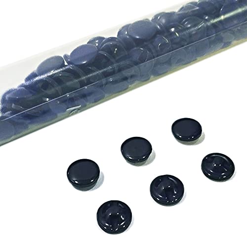 Hemispherical Resin Nazarene Buttons, 144 Pieces/Tube, Available in 13 Colors and 4 Sizes for Crafts Sewing