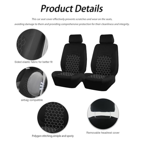Housse de siège auto pour Audi Q3 2012-2022 en tissu respirant - 6