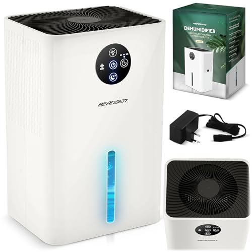 Berdsen Deumidificatore elettrico deumidificatore silenzioso fino a 34 dB...
