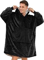Lushforest Hoodie Sweatshirt Blanket,Oversized Super Soft Warm Comfortable Giant Hoody,Fit for Men Women Teens