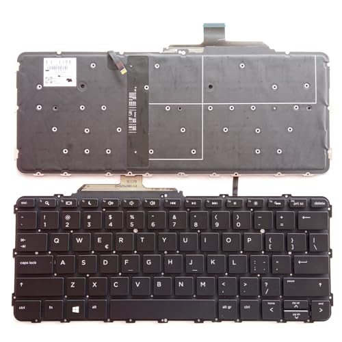 Clavier américain pour HP EliteBook Folio G1 idéal pour le travail nomade