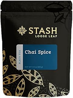 Stash Tea Chai Spice Premium Loose Leaf Black Tea, 3.5 Ounce