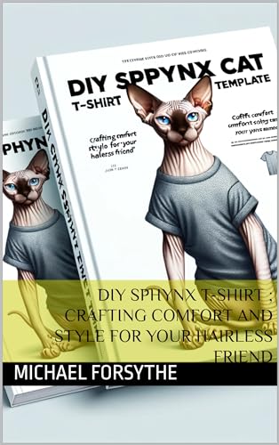 DIY Sphynx T-Shirt ; Crafting Comfort and Style for Your Hairless Friend