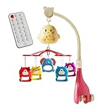 Soutien sommeil renforcé : Allie des sons apaisants à des jouets rotatifs pour encourager des cycles de sommeil prolongés, idéal comme aide fiable à l'endormissement durant la journée et la nuit