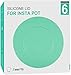 Silicone Cover Fits Instant Pot 8 Quart - 8 Qt Inner Pot Lid for Insta Pot Duo,Pro,Ultra,Crisp,Nova,Plus & More - Best Sealing Lid for 8 Qt Pressure Cooker Instapot Cover
