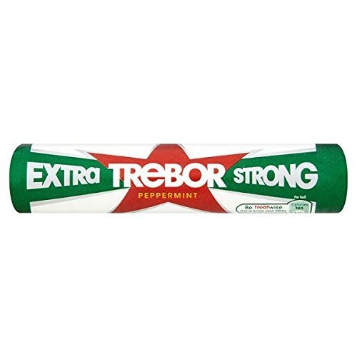 Trebor Pfefferminz-Rolle, extra stark, 40 x 45 g