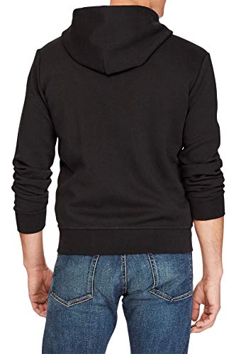 POLO RALPH LAUREN Double Knit Tech Fleece Hoodie Black MD