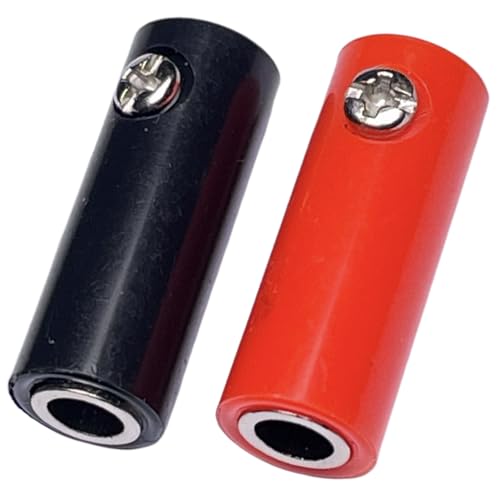 Conector Banana CESS Negro y Rojo 5 Pares miniatura 5