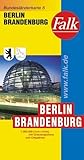  Falk Bundesländerkarte Deutschland Berlin, Brandenburg 1:300 000