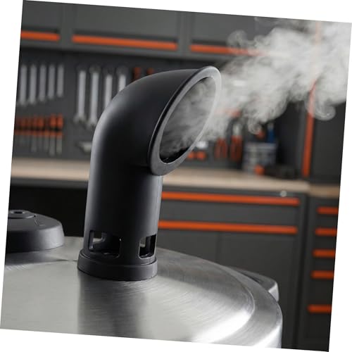 ULTECHNOVO Dispositivo Deflector de Vapor de Silicona Universal para Ollas a Presión 6qt Negro 2 piezas Repuestos para Cocina Eléctrica Accesorios de Seguridad miniatura 5