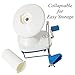 Olikraft Crochet Yarn Winder for Crocheting and Umbrella Swift (with Skein Holder) Combo Set - Yarn Spinner for Crocheting, Cake Ball Winder, Roller, Baller, Spooler