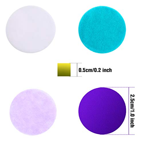 Image of TecUnite Purple Teal Confetti Round Tissue Paper Table Confetti Dots for Wedding Birthday Party Decoration Arts Craft DIY Scrapbooking, 1.76 oz (2.5 cm)