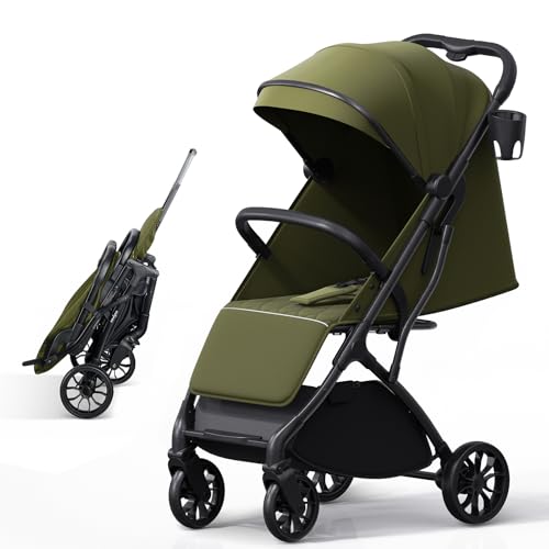 newyoo Lightweight Travel Stroller for Toddlers, Compact Fold Bab...
