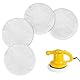 4er Set Polierpads, 9-10inch Autopolierpad, 2 Pcs Lammwoll Polierhauben, 2 Pcs Polieraufsatz Microfibres, für Einhell Akku-Autopoliermaschine CE-CB 18/254 Li und CC-PO 90