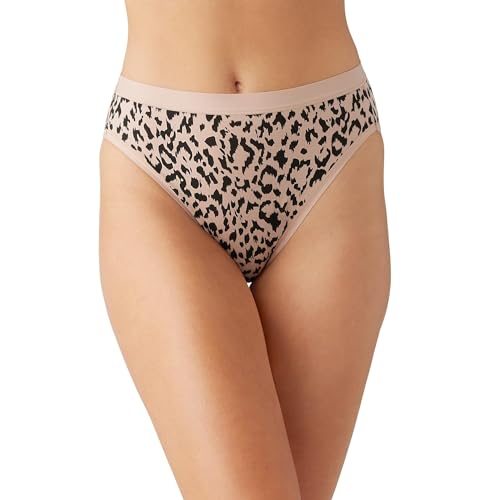 Wacoal 879362-282 Women'S Understated Cotton Hi-Cut Brief Panty cover