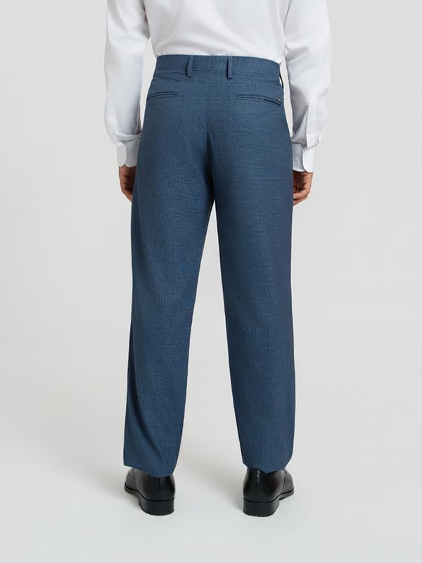 Image of The Pant Project Luxury PV Lycra Stretchable Formal Pants for Men | Stylish Relaxed Fit Men's Wear Trousers for Office or Party | Mens Fashion Dress Trouser Pant