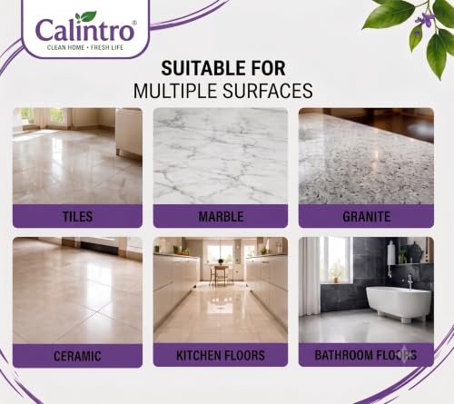 Image of Floor Cleaner Liquid 5L - Multipurpose Surface Cleaner with Long Lasting Fresh Fragrance|Removes Dirt, Stains & Odor|Suitable for Tiles, Marble, Granite, Ceramic & Bathroom Floors(Lavendar)