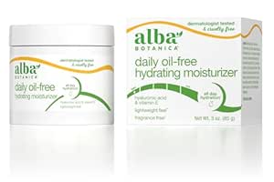Alba Botanica Daily Oil-Free Hydrating Moisturizer with Hyaluronic Acid and Vitamin E