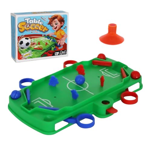 Wuvfojca Baby-Foot de Juego – Mesa interactiva Mini Oficina, fútbol de Mesa – para cumpleaños, Navidad, niños, niñas, Juego de Interior y Exterior, Familiar