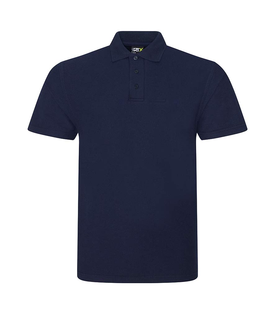 Mens Classic Polo Shirt Short Sleeve Plain Tee Top Casual Work Sports Tough for Gardening and Building Workwear Great Christmas Birthday Gift for Any Builder, Electrician (Navy, 6XL)