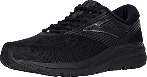 Brooks Addiction 14, Scarpe da Corsa Uomo, Black Charcoal Black, 44 EU