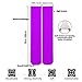 Meaudiwes Sport Baseball Compression Socks, Fashion Dress Decor Socks, Soft Travel Knee High Stockings, Gift Socks Purple