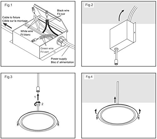 Jullison Led 12 Packs 4 Inch Recessed Low Profile Slim Panel Light With Junction Box, Ic Rated Air Tight, 120Vac, 9W, 550 Lumens, 4000K Cool White, Cri80+, Dimmable, Damp, Etl #TOP4