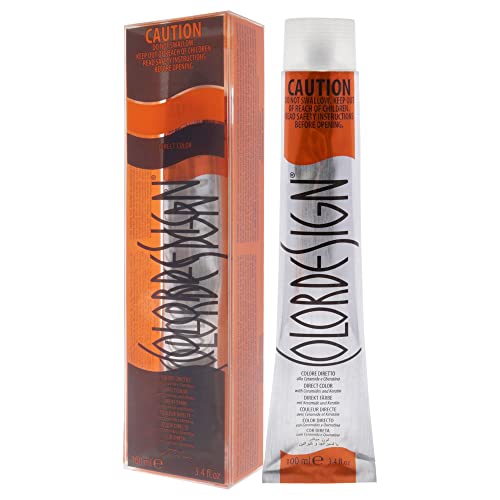 ColorDesign Ammonia Free Semi Permanent Hair Color Negro 3.4 oz miniatura 4
