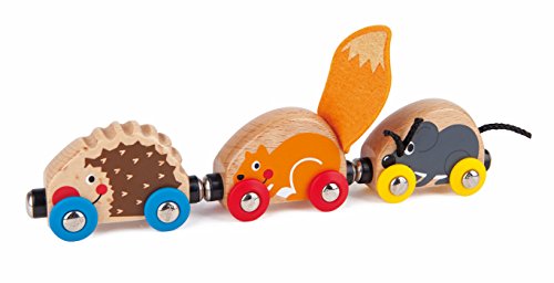 Preisvergleich Produktbild Hape E3817 Kleinkindspielzeug Zug mit Tieren