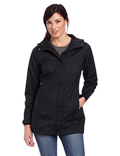 Columbia Women's Splash A Little Rain Jacket, Medium, Black