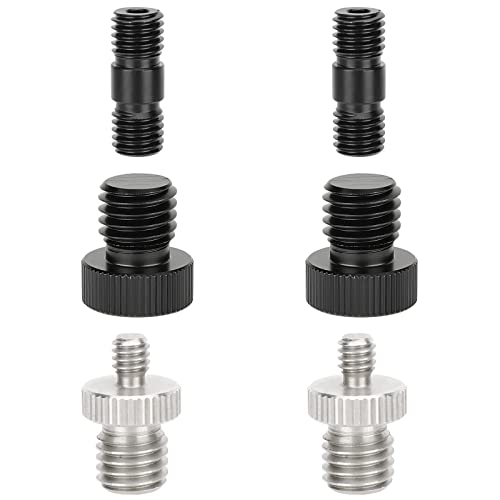 CAMVATE 1/10.2 cm-20 to M12 & M12 ���� M12 �A�\�[�g �A�_�v�^�[ �Z�b�g 15mm ���b�h ���[���u���b�N �V�X�e�� - 3128