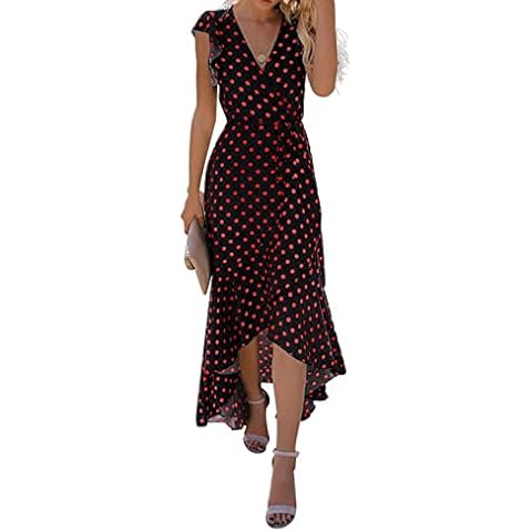 GRECERELLE Women's V-Neck Maxi Dress Cover