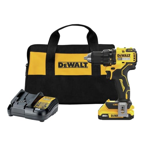 Image of DEWALT DCD793D1R 20V MAX Lithium-Ion Brushless 1/2 in. Cordless Drill Driver Kit (2 Ah) (Renewed)