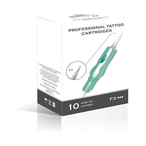 F3 Tattoo Needle Cartridges 10 PCS Cover