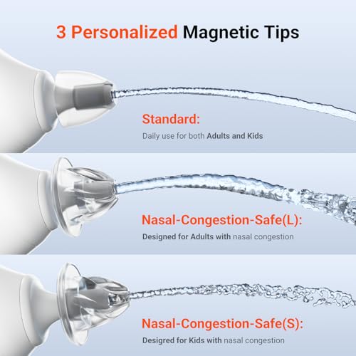 iHealth Electric Nasal Irrigation System, 400ml Tank, with 30 Saline Packs - image 4