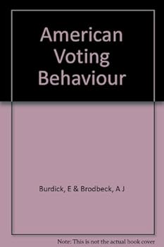 Hardcover American Voting Behaviour Book
