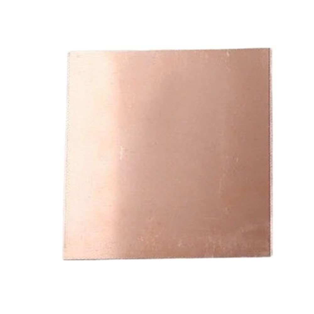 1 Stück Kupferplattenrolle, Länge 100–5000 mm, reine Kupferfolie, Heimwerker-Metallblech, leicht zu schweißen(0.2x200x1000mm)
