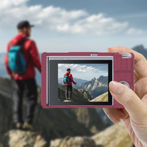Funda de silicona para Canon Powershot SX740/SX730 HS rojo miniatura 3
