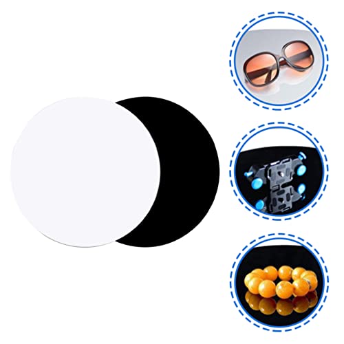 SOLUSTRE 2 Unidades Placa De Reflexão Acrílica Placas De Exibição Reflexivas Adereços De Fotografia