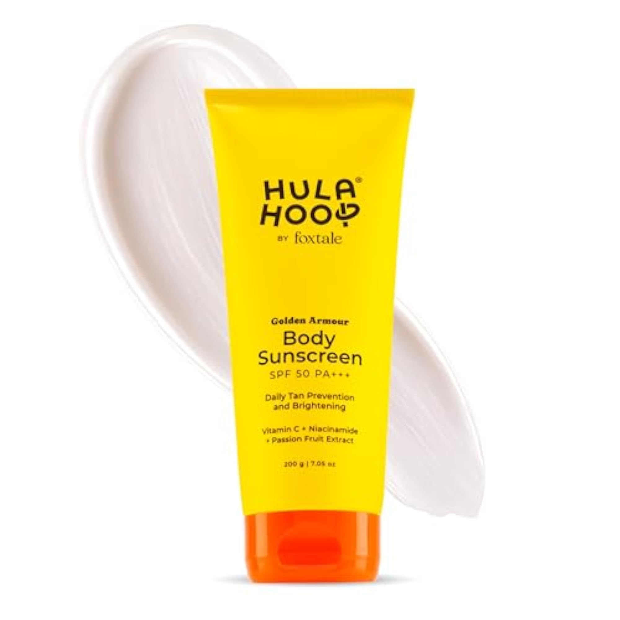 Hula Hoop Sunscreen Body Lotion SPF 50, Moisturize & Prevent Tan