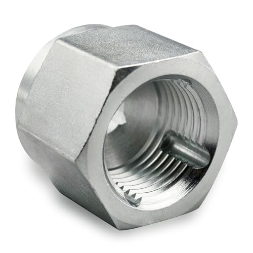 Ebrmeiwo 05265 Thread Clean Adapter for Household Outdoor Faucets, Clean Wrench Tool, Silver