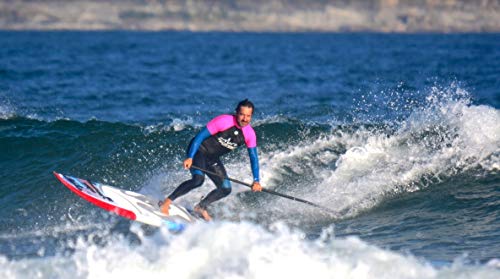 Paddle GanG Remo de Paddle Surf de Carbono 100% Remo de Altas prestaciones Fabricado con Carbono 3K y con un Peso de Menos de 500 Gramos.