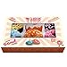 1Sock2Sock Women's Yummy Donut Novelty Socks Size 9-11 Colorful Gift Box (Pack of 6)