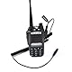 UAYESOK Kopfhörer Funkgerät Adapter, K 2 Pin zu 3.5mm Kabel Walkie Talkie Headset Audio Adapter Kompatibel mit Baofeng UV5R 888S Kenwood TK-3501 TK-3701 Quansheng für Zweiwege-Funk