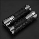 Partie poignée Accessoires Moto Poignées De Guidon CNC pour H Onda pour Nexus 500 2013 2014 2015 2016 2017 2018 2019 2020 2021 2022(Grey)