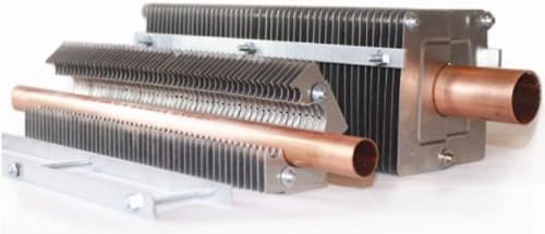 Fin Clamp Hydronic Baseboard Element Additional Fins 1 Foot Section for 1/2 Inch Copper